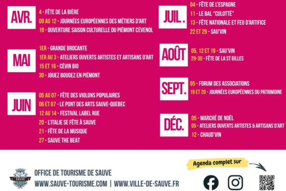 Les temps fort à Sauve